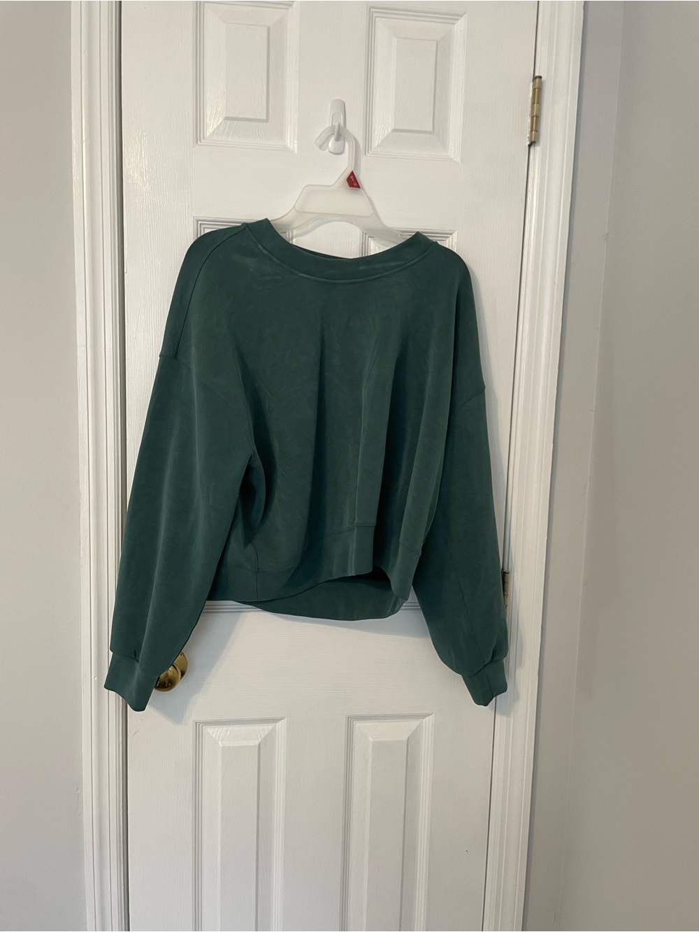 Lululemon Green Softstreme Sweatshirt